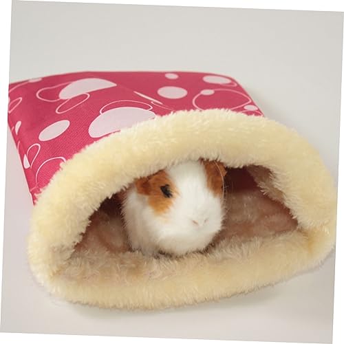 FRCOLOR 3st Igeltuch Aus Guinea Kuschelsack Igel Hamster Warm Schweine-kuschelsack Aus Guinea Igeltasche Hamsterdecke Tier Schlafsack Meerschweinchen Kuschelsack Katzenbett Welpenbett