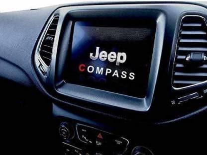 TODO DEALS Screen Protector Compatible with JEEP COMPASS 8.4 INCH [TRANSPARENT] (It’s Unbreakable & Flexible Not a Tempered Glass)