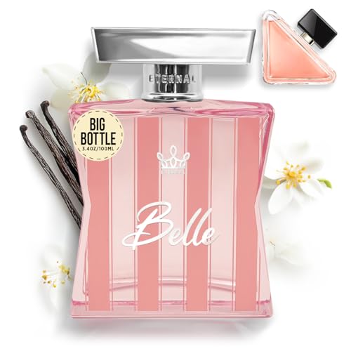 Eternal Fragrance - Eternal Belle - Inspired by Designer Ambery Neroli Perfume - 3.4 oz (100ml) - EDP - Long-lasting - Vegan - Clean Ingredients - Perfume Spray for Women - 2000 sprays per bottle