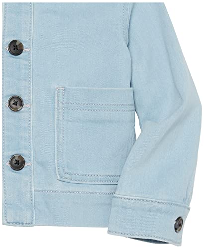 Image of Amazon Essentials Unisex Kids and Toddlers' Relaxed-Fit Denim Chore Jacket Outerwear