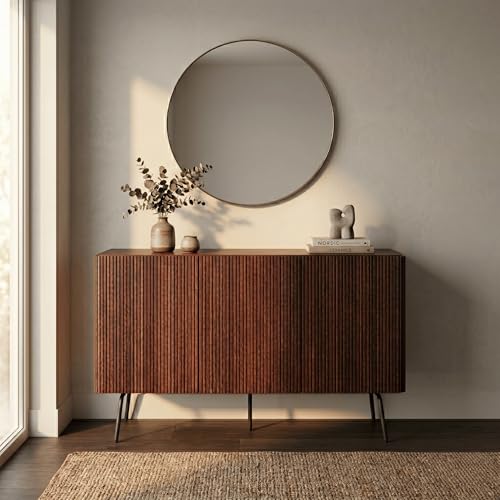 NTC Veil Modern Sideboard with 3 Doors, Buffet Cabinet with