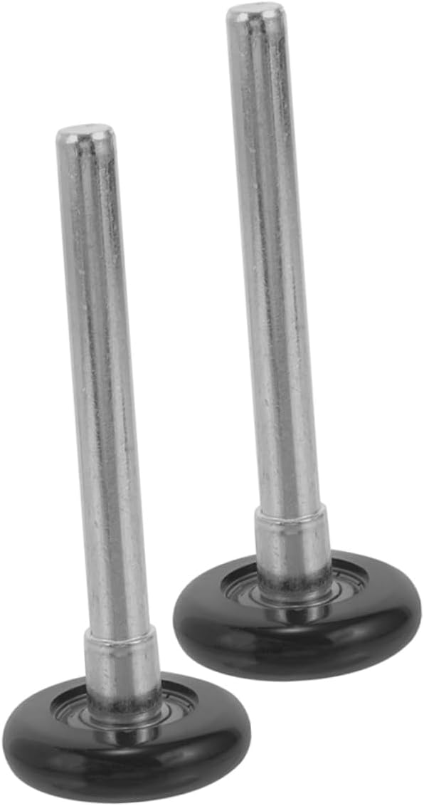 POPETPOP 2pcs Garage Door Parts Hardware Nylon Rollers Stem for Garage Door Roller Replacement