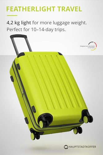 Image of HAUPTSTADTKOFFER - Spree - Luggage Suitcase Hardside 24 inch TSA, Farn, 65cm, Suitcase