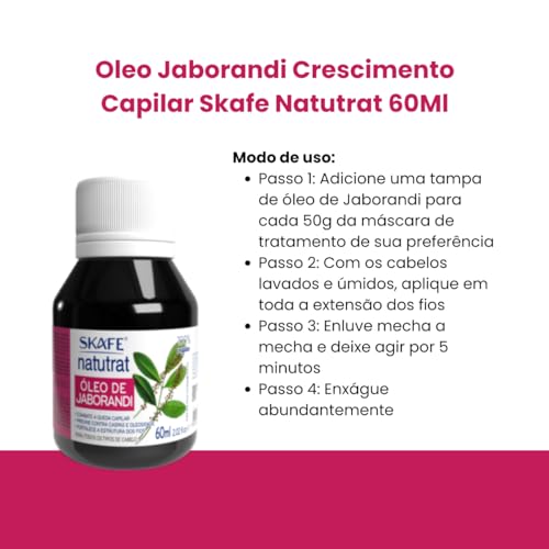 ÓLEO DE JABORANDI NATUTRAT SOS
