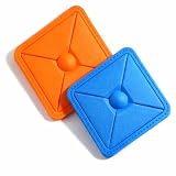 2PCS Ddakji Paper Flip Toy - Dakji Korean Game Hard Cardboard Hiting Paper Game - Party Supplies with Friends