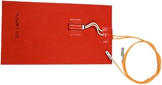 Silikon-Heizmatte selbstklebend 200W 220V | Mit Thermostat für Verdampfer, Buffets, Heizplatten & Kühlvitrinen | Silikon-Heizelement für Industrie & Haushalt
