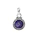 Avicrafts Lapis Lazuli Stone 925 Sterling Silver Pendant Necklace For Women Girls- Natural Gemstone Solitaire Handmade Pendant