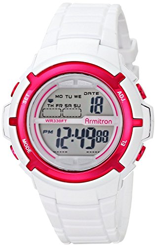 Armitron Sport Women's 45/7045 Digital Resin Strap Watch