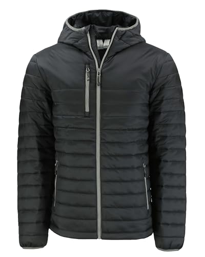 Clique Valhalla Eco Full Zip Mens Puffer Jacket4