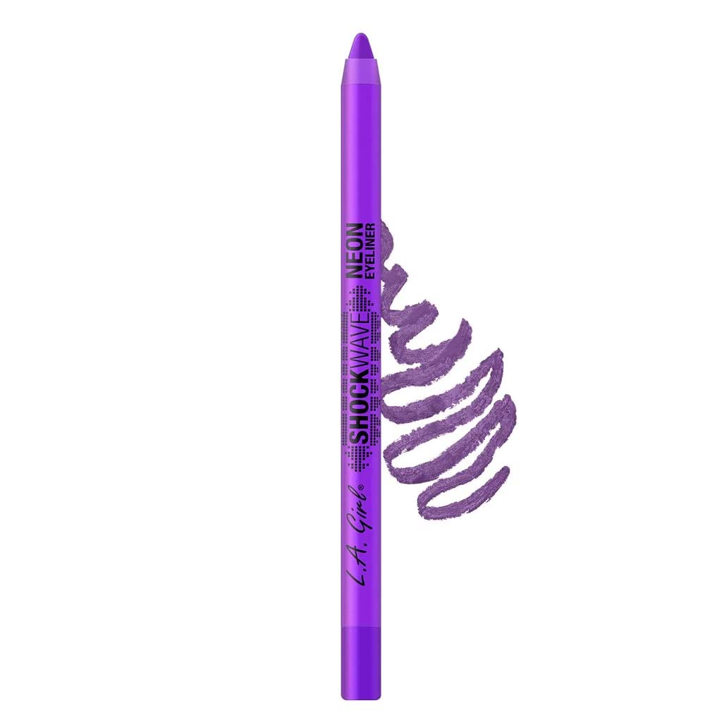 L.A Girl Shockwave Neon Eye Liner, Vivid Purple, 1.2g-picture-18