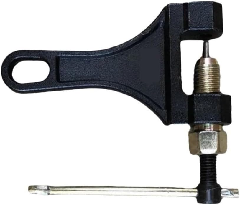 420-530 Motorcycle Chain Removal Sprocket Tool Heavy Duty Bicycle Chain Breaker Splitter Black Chain Cutter Remover