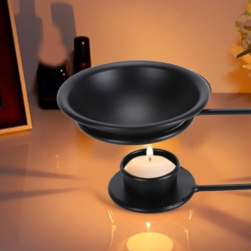 Home ESPRIT Candle Holder Beige Magnesium 12 x 12 x 12.7 cm