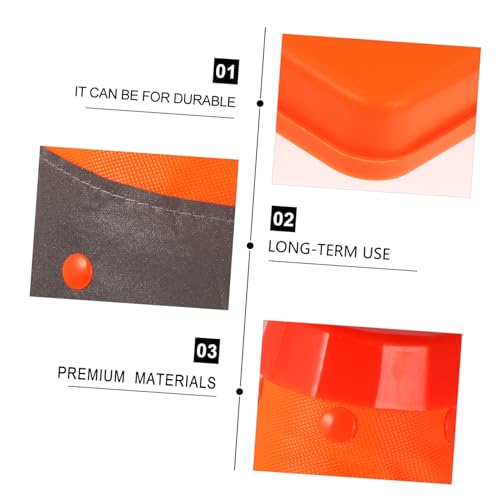 Cônes de signalisation rétractables orange anti encombrement coffre