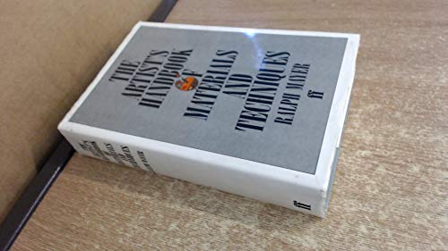 The Artist's Handbook of Materials and Techniques 0571180337 Book Cover