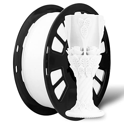 OEM MIKA3D 1.75mm 1Kg White PLA 3D Printer Filament, Widely Support for...