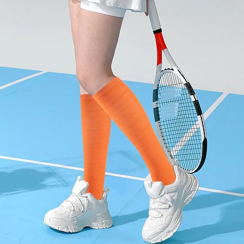 Image of Knee High Socks for Women, Long Tall Knee Tube Socks