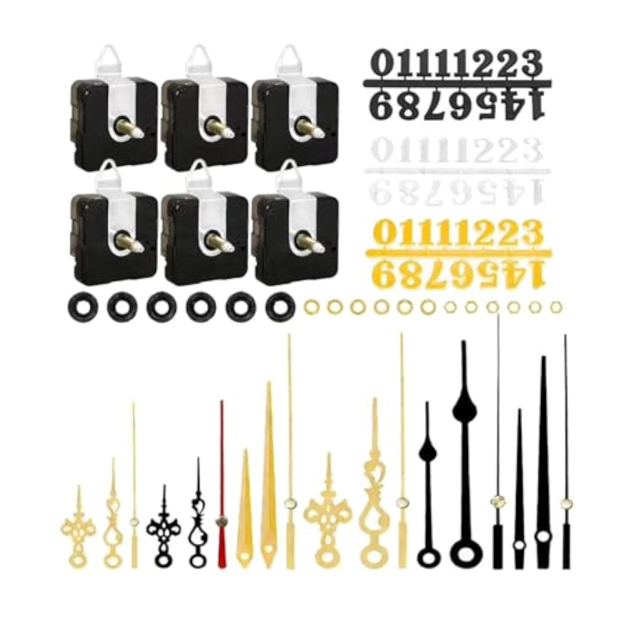 Clock Mechanism Kit, Professional DIY Repair Parts