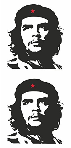 Contours d'autocollant Che Guevara Set de 2