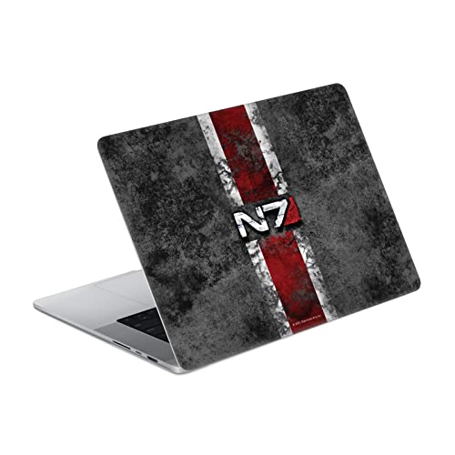 Sticker Mass Effect N7 pour MacBook Pro 14, style gamer nomade