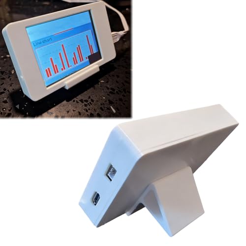 NIMBUSTRA ESP32-CYD Case and Development Board Enclosure, Protective Housing with Stand for Electronics Projects, Compatible with 2.8 Inch