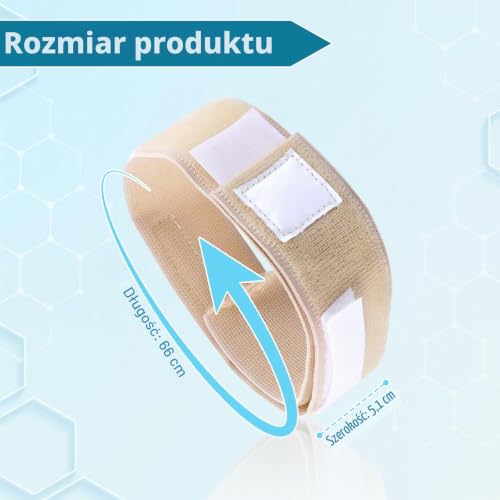 Uchwyt opaski na nogę cewnika – taśma mocująca z antypoślizgowymi materiałami do nietrzymania moczu