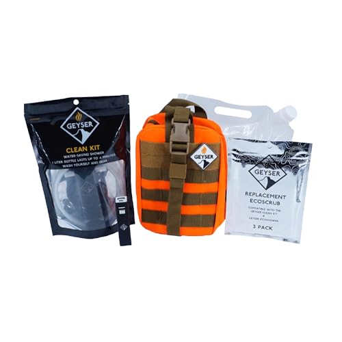 Geyser Portable Camping Shower Clean Kit
