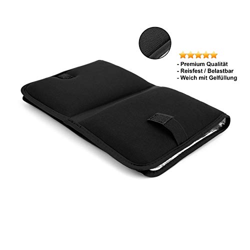 Outdoor zitkussen, thermo-zitkussen met praktische tas, aluminium isomat, opvouwbaar, licht, klein, geïsoleerd, gewatteerde zitkussen voor onderweg, camping en wandelen, of als stadion kussen - Image 4