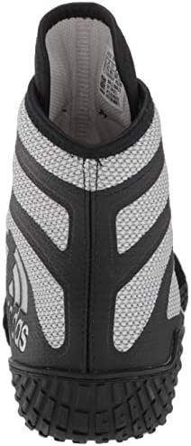 adidas Unisex Varner Wrestling Shoe, Black/Grey/Grey, 9.5 US Men | Image 2
