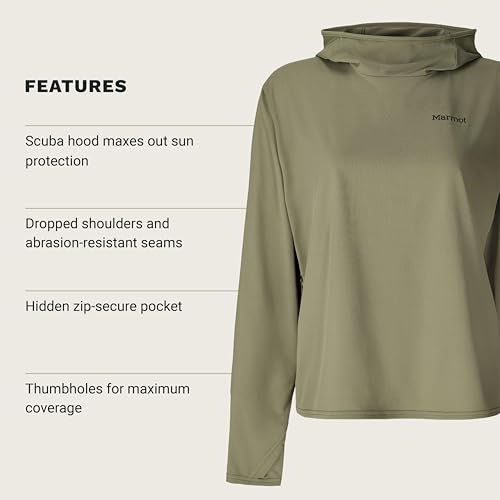 Image of MARMOT Women's Women's Airexchange Upf 50 Hoody