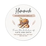 Custom Homemade Bread Labels – Personalized 2