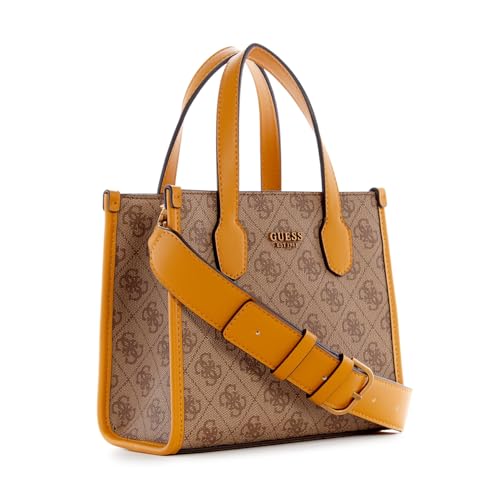 Image of GUESS PU Zipper Closure Womens Casual Tote Handbag