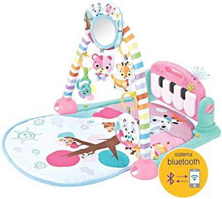 Maxibaby Tapete de Atividades com Piano Musical e Bluetooth Pasti...