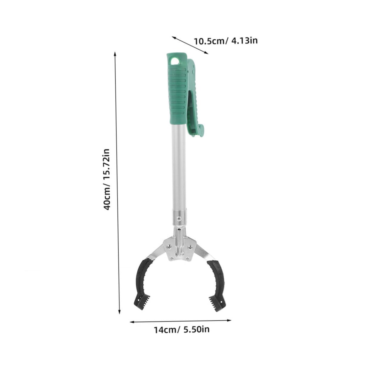 minkissy Pinza Raccoglirifiuti 2 Pezzi 40 Cm Plastica Resistente Ganascia Ergonomica Strumento di Presa per Pulizia Casa e Ufficio Aiuto per Anziani e Mobilità
