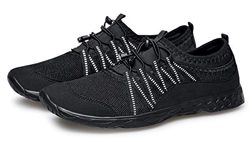 Alibress Mens Lightweight Sport Water Shoes Quick Dry Swim Water Shoes Black 13 M Us #TOP5