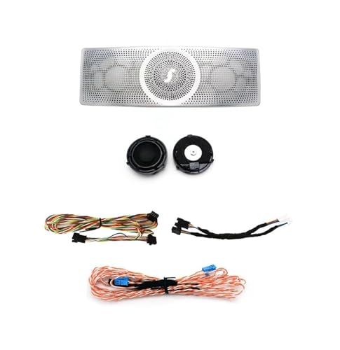 64 Color Colorful Luminous Glasses Case Compatible with Mercedes Benz GLC-Class W253 2016 2017 2018-2021 Reading Lamp Atmosphere Light