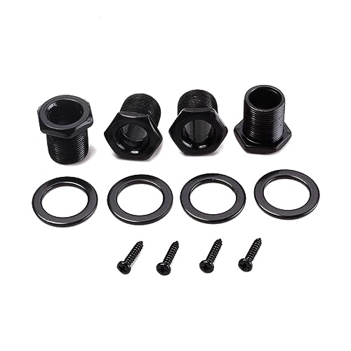 HANABASS Sealed Bass Tuners Complete Set of 4 Tuning Pegs Machine Heads for 4 String Bass