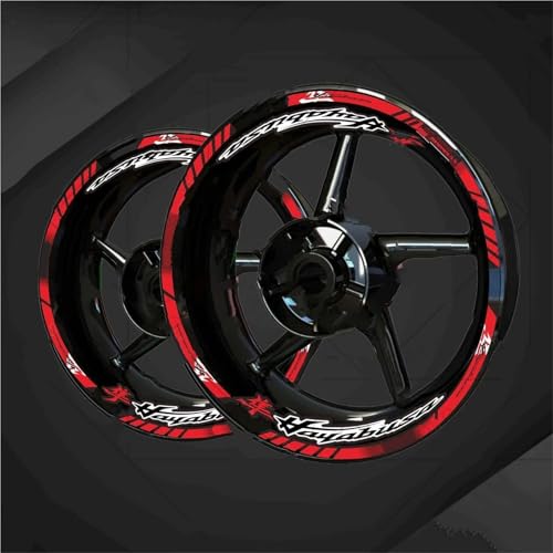 Accessoires moto autocollant roue Suzuki Hayabusa pour balade nocturne