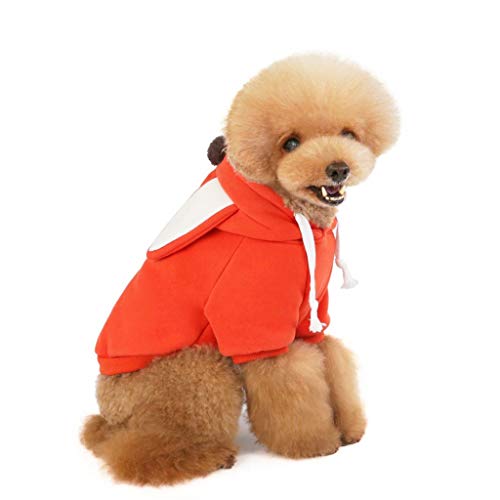 Disfraz de Invierno para Perros Pequeños con Orejas de Zorro miniatura 6