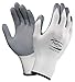 Ansell Hyflex Foam Gloves, Gray/White, Medium, 1 Pair, Lot of 12