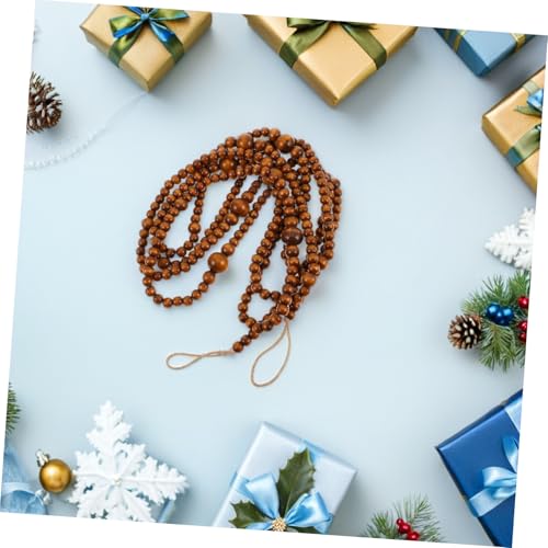 Decoración de pared para sala de estar y árbol de Navidad color café 7