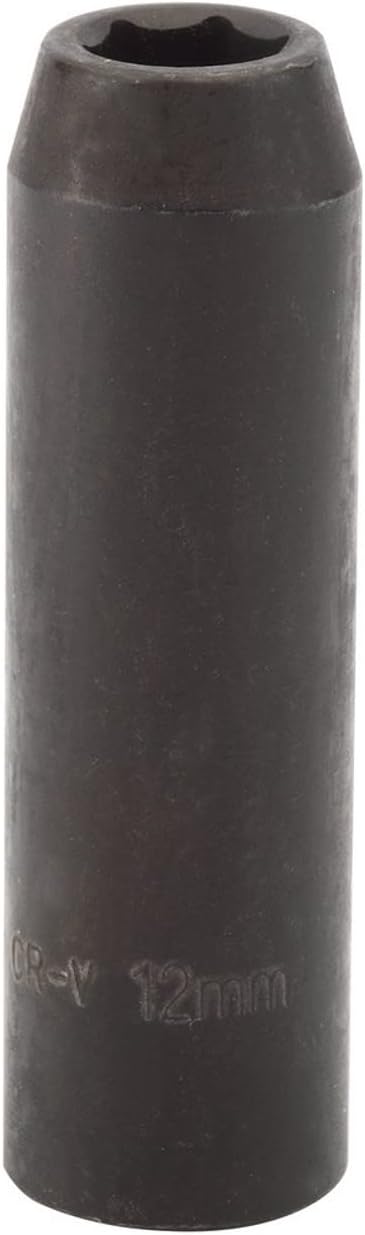 Draper DRA59873 Expert Square Drive Deep Impact Socket, Blue, 12 mm