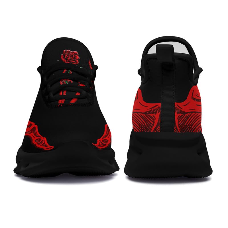 Fashion Skull Running Shoes for Men Women Edgy Elegance Sneakers Gothic Light Weight Mesh EVA Walking Tennis Sports Shoes3