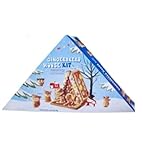 Gingerbread House Kit, Traditional German Cookie House with Candy Decorations, Holiday Baking Set, 26.4 oz