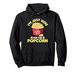 Popcorn Vintage Retro Funny Popcorn Lovers Gift Pullover Hoodie