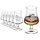 Stölzle Lausitz Nosing-Glas aus hochwertigem Glas hergestellt, Fassungsvermögen: 183 ml, 6er Set, spülmaschinentauglich, Maße: Höhe: 12,4 cm, Außendurchmesser: 7,4 cm, 1610031, Klar