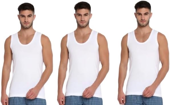 - Mens Vest Cotton Vest for Men Pack of 3