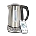Produktbild Nedis SmartLife Wasserkocher Wi-Fi - 1,7 l - Edelstahl - 70,80,90,100 °C - Temperaturanzeige Um 360 Grad drehbar - Verdecktes Heizelement - Strix Controller - Android / IOS