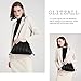 Clutch Purse and Cloud Dumpling Bag,Small Crossbody Bags for Women,Trendy Ruched Shoulder Handbags,Soft PU Leather