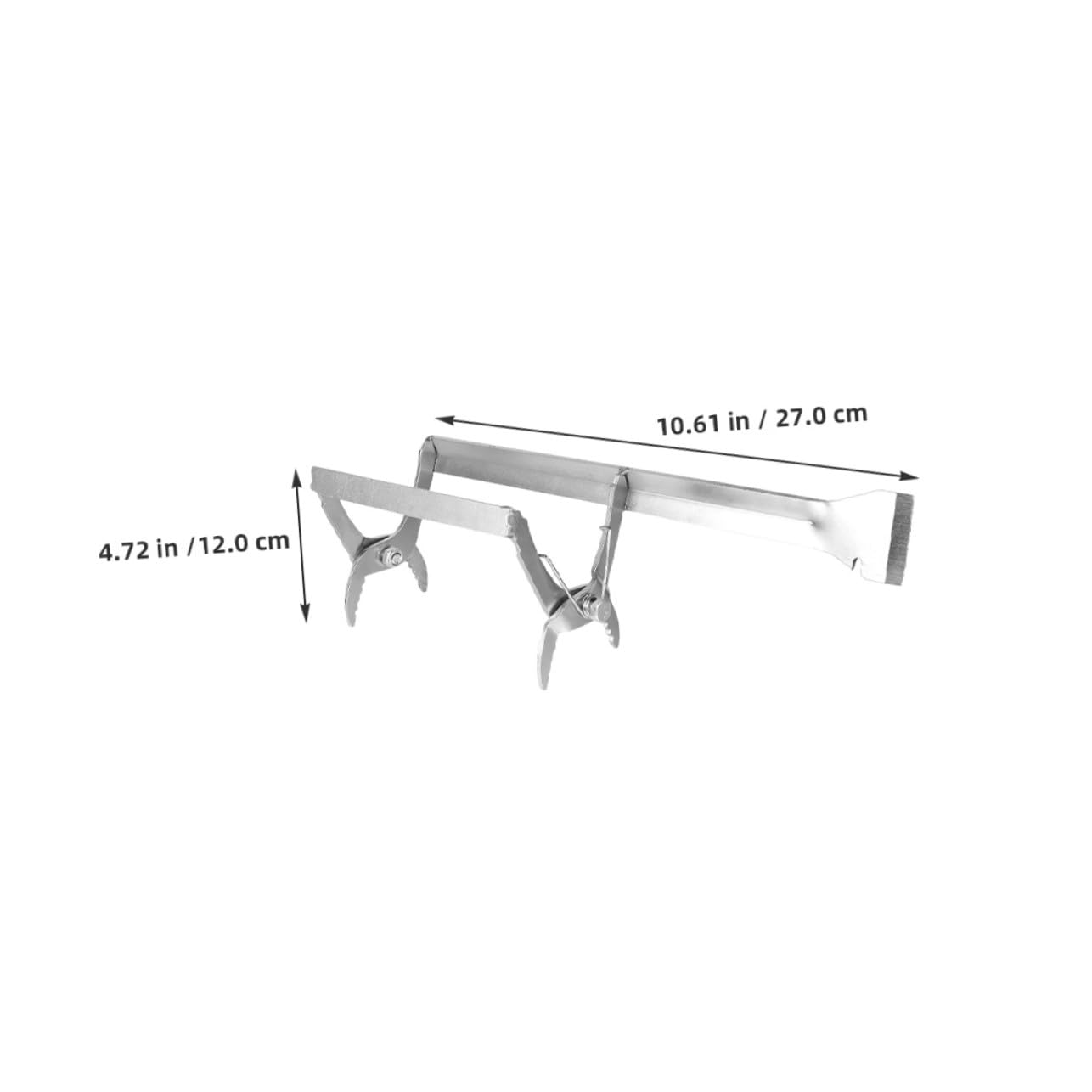 SUPVOX 2pezzi Forniture Per Apicoltura Attrezzo Per Arnia Con Supporto Per Telaio in Metallo Strumento Di Presa Per Telaio Raschietto Per Apicoltori Per Attrezzatura Per Raccolta Del Nett