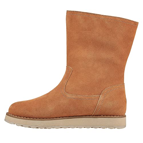 Skechers Skechers Women's Keepsakes 2.0 Warm Road Hi Top Boot Shoes Tan 9
